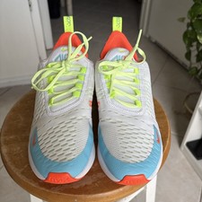 Nike Air Max 270 Blue Gaze Barely Volt CJ9940...