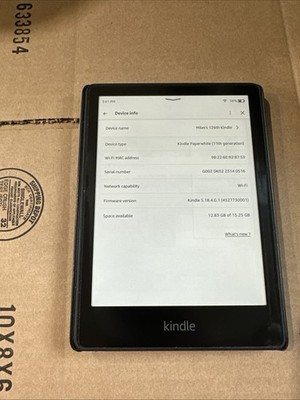 Amazon Kindle Paperwhite 11th Generation Model M2L3EK 16GB | eBay