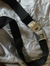 FORD Logo Adjustable Seatbelt BELT Buckle Belt Licensed Buckle Down (24”-38”)