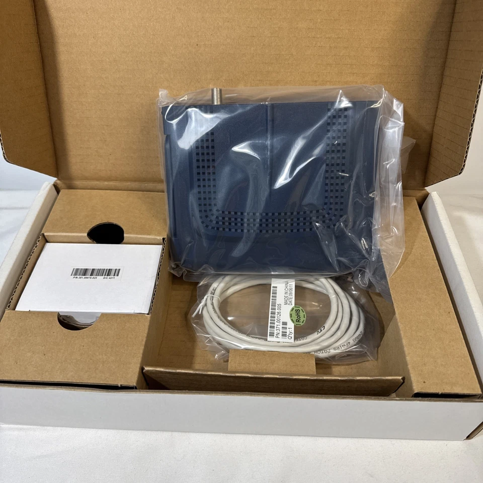 UBEE D3.0 Cable Modem DDM3513 DOCSIS 3.0 NEW UNOPENED IN BOX All Parts Included - Image 3 of 4