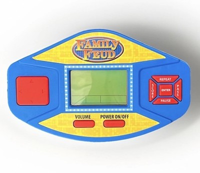 Family Feud Handheld Arcade Travel Game Fast 09528 Money Tested & Works