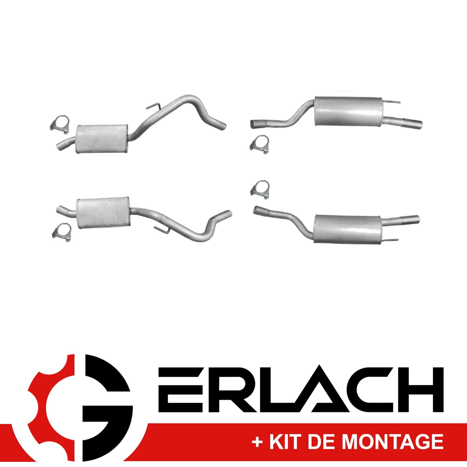 Silencieux echappement Jaguar XJ40 3.2 et 4.0 berline piece inox