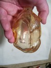 Vintage Carnival Glass Pig Piggy Coin Bank — photo 2