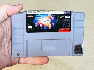 Star Trek the Next Generation (Super Nintendo, SNES) Game - Authentic - Tested