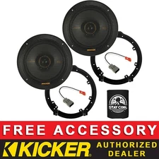 KICKER KSC6504 6.5" OEM SPEAKER REPLACEMENT KIT FOR ACURA TLX 2015-2020