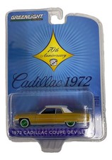 Greenlight 1:64 Anniversary Series 14 1972 Cadillac Coupe Deville 70th CHASE