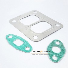Divided Twin Scroll Turbine Manifold Exhaust Gasket For T04 T66 T70 T88 Turbo Divided Twin Scroll Turbine Manifold Exhaust Gasket For T04 T66 T70 T88 Turbo