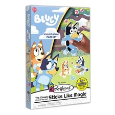Colorforms Bluey Set - Repositionable Pieces Stick Like Magic - Scenes and Pi...