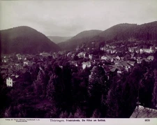 Photo Friedrichroda in the Thuringian Forest, villas at Gottlob, around 1900 - 10503130