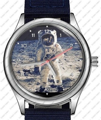 Astronaut Mission Moon Trendy 38mm Face Wrist Watch