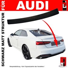 Lackschutzfolie Ladekantenschutz für Audi A5 Coupe F5 2016-2024 Schwarz matt