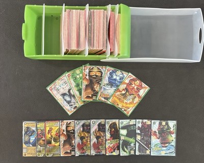 LEGO Ninjago Trading Cards Sammlung   Großer Bulk inkl. Ultra Rare Karten & Box