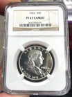 1963 Proof Franklin Half Dollar NGC PR67 CAMEO