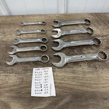 Gearwrench 81633 9pc Set Stubby Fixed Combination Wrench 1516 - 38 Gearwrench 81633 9pc Set Stubby Fixed Combination Wrench 1516 - 38