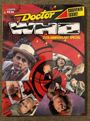   Doctor Who 25th Anniversary Special Souvenir Issue 1988 Marvel Comics