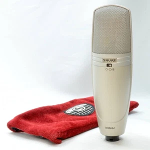 Shure KSM44 Multi-Pattern Large Diaphragm Condenser Microphone w/ Pouch Used