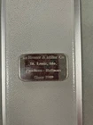 Vintage Hauser & Miller Co 1 Troy Oz .999 Fine Silver Bar St Louis #3