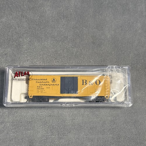 Atlas N 33192 40’ Plug Door Baltimore & Ohio #172399 InsulatedCushion Underframe | Zustand: New