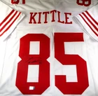 George Kittle / Autographed San Francisco 49ers Custom Football Jersey / COA