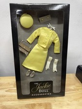 Franklin Mint Jackie Kennedy Doll Outfit France State Visit Yellow Dress