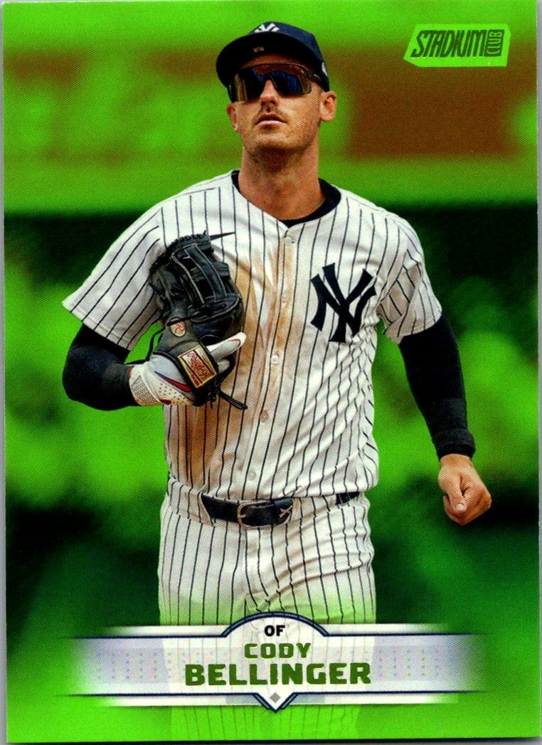 2025 Stadium Club #111 Cody Bellinger Lime Green