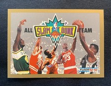 1992-93 Fleer - All Slam Dunk Team Michael Jordan, David Robinson, Shawn Kemp 
