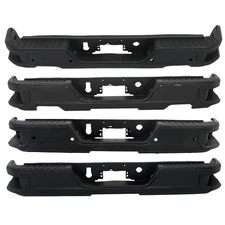 Rear Step Bumper Assembly For Chevy Silverado GMC Sierra 1500 2019 20-2023 Steel