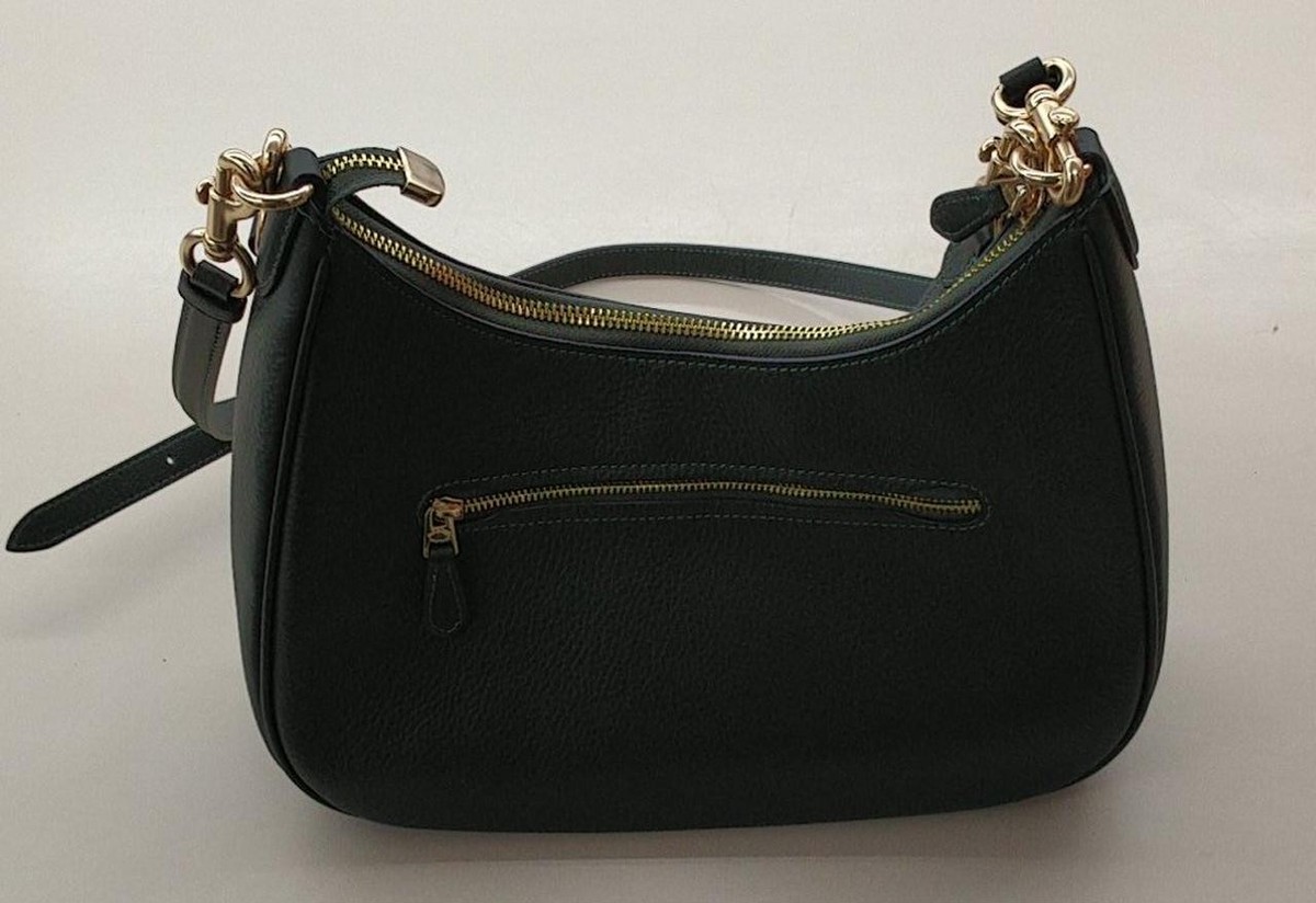 Coach Bag Terihobo Shoulder Bag Model No. CJ517 Dark Green Coach Bag Terihobo Shoulder Bag Model No. CJ517 Dark Green