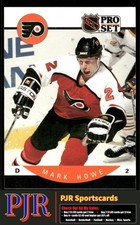 Mark Howe 1990-91 Pro Set #217 Philadelphia Flyers