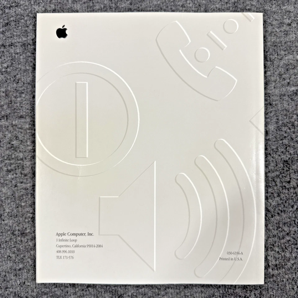 Apple Macintosh Performa 600 Series User's Guide 030-6356-A w/ Set Up Poster - Image 3 of 4