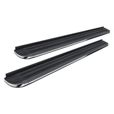 For Jeep Grand Cherokee L 21-25 Running Boards 5.5" Exceed Series Black w Chrome