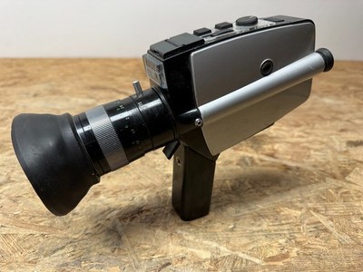 BAUER C8 Super 8 Filmkamera Vintage Schmalfilmkamera Bastler Deko Sammler