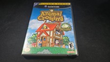 Animal Crossing Player's Choice Nintendo Gamecube EX+NM disc COMPLETE no MC-!