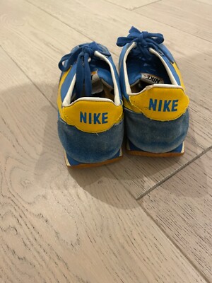 9757.廃盤希少 ニッピン ゴアメスナー 2-3人 イエロー×ブルー RARE Vintage 1979 NIKE RUNNERS Made in Korea Blue Yellow Oceania