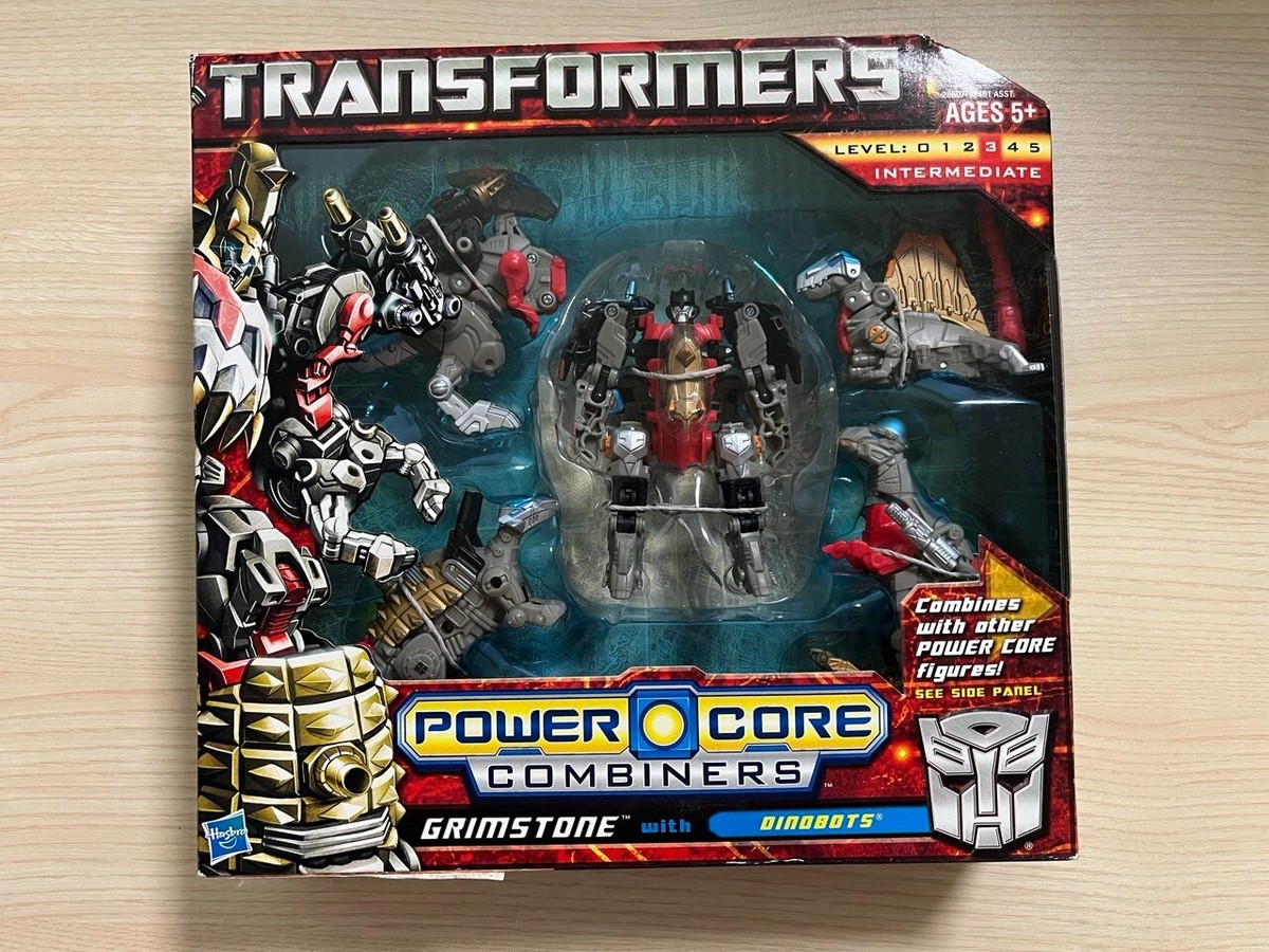 トランスフォーマー　POWER CORE COMBINERS GRIMSTONE Combiner 5-packs Grimstone with Dinobots (Transformers