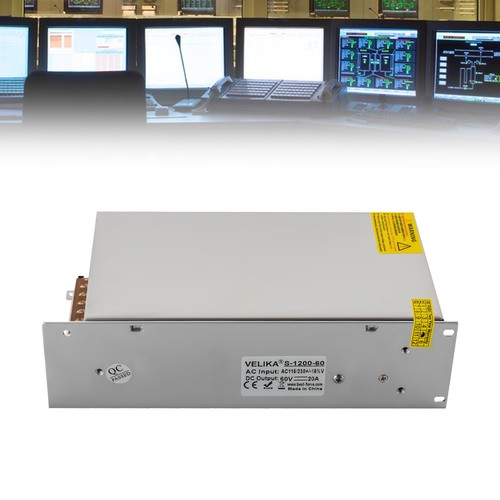 1.2KW Transformer Switch Power Supply DC 60V 20A AC 110V Electric Current Motor - Picture 19 of 20