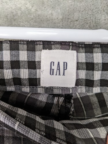 GAP Women's Signature Plaid Skinny Ankle Dress Pants Size 10 X 14 - Picture 2 of 11