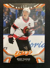 22-23 UD MVP Hockey Ice Battles 203 Brady Tkachuk