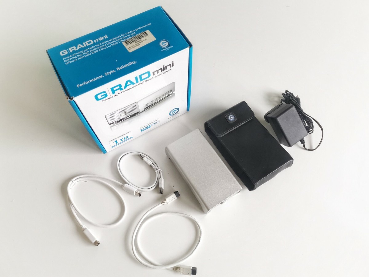 G-Technology G-Raid Mini 1TB 2.5 G-Technology G-Raid Mini 1TB 2.5