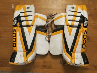 Sherwood GP9980 Hockey Goaler Pads Made in Canada 35'' Value new