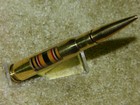 DESERT STORM Militaria: 50 Cal Twist Pen with  Campaign Ribbon Imbedded in Body — photo 4