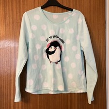 Light Blue PJ Top Women's Size M
