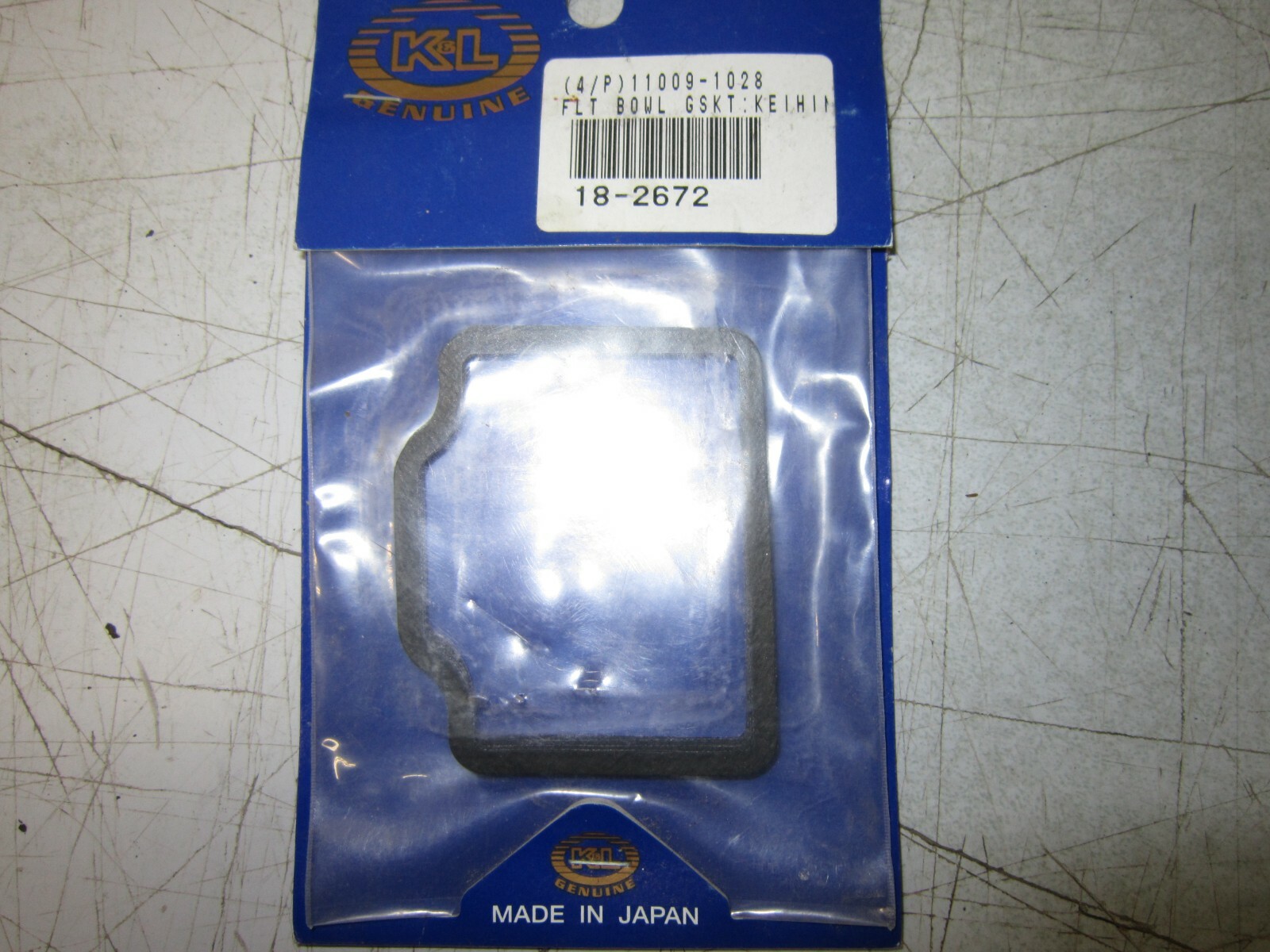 Keihin Float Bowl Gasket 4 Piece Kawasaki 110091028 K&L 182672 eBay