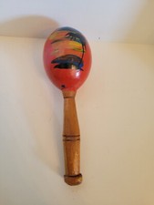 Mexican Maracas Shakers Red