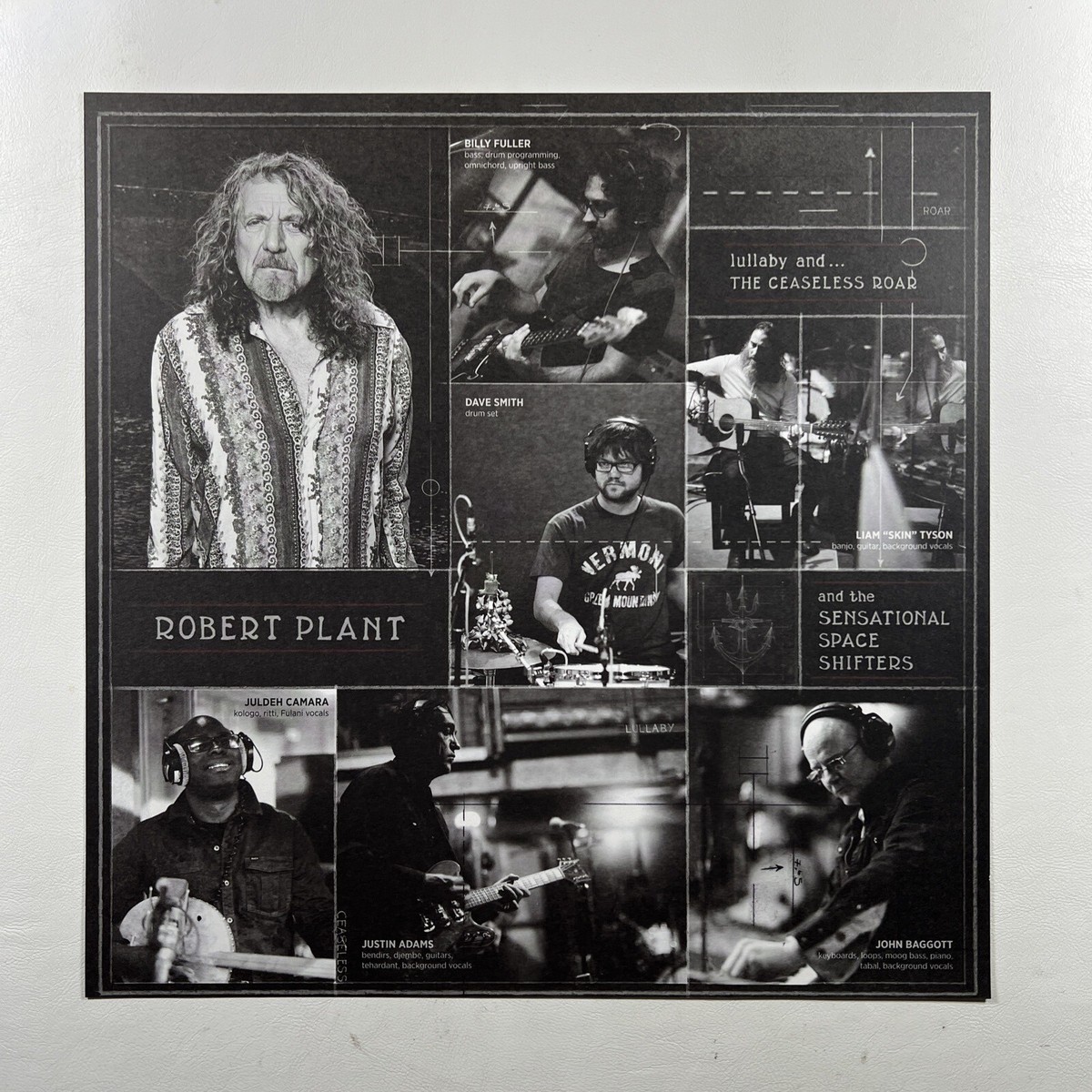 英2LP Robert Plant &amp; The Sensational Lullaby And The Ceaseless Roar 075597954333 NONESUCH 未開封 /00520 Robert Plant And The Sensational Space Shifters – Lullaby