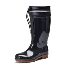 Rain boots are waterproof, anti-slip and wear resistant