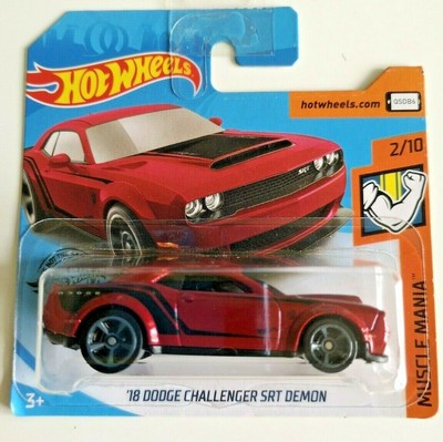 hot wheels 18 dodge challenger srt demon