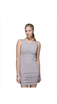 Lululemon Gray In The Flow Women's Bodycon Dress Ruched Sides Sleeveless Size 6 | eBay Lululemon Gray In The Flow Women's Bodycon Dress Ruched Sides Sleeveless Size 6 | eBay
