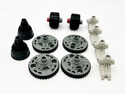 Robotix R1000 R2000 Parts Build Modulars Wheels Wheel Gears & Rolling Feet