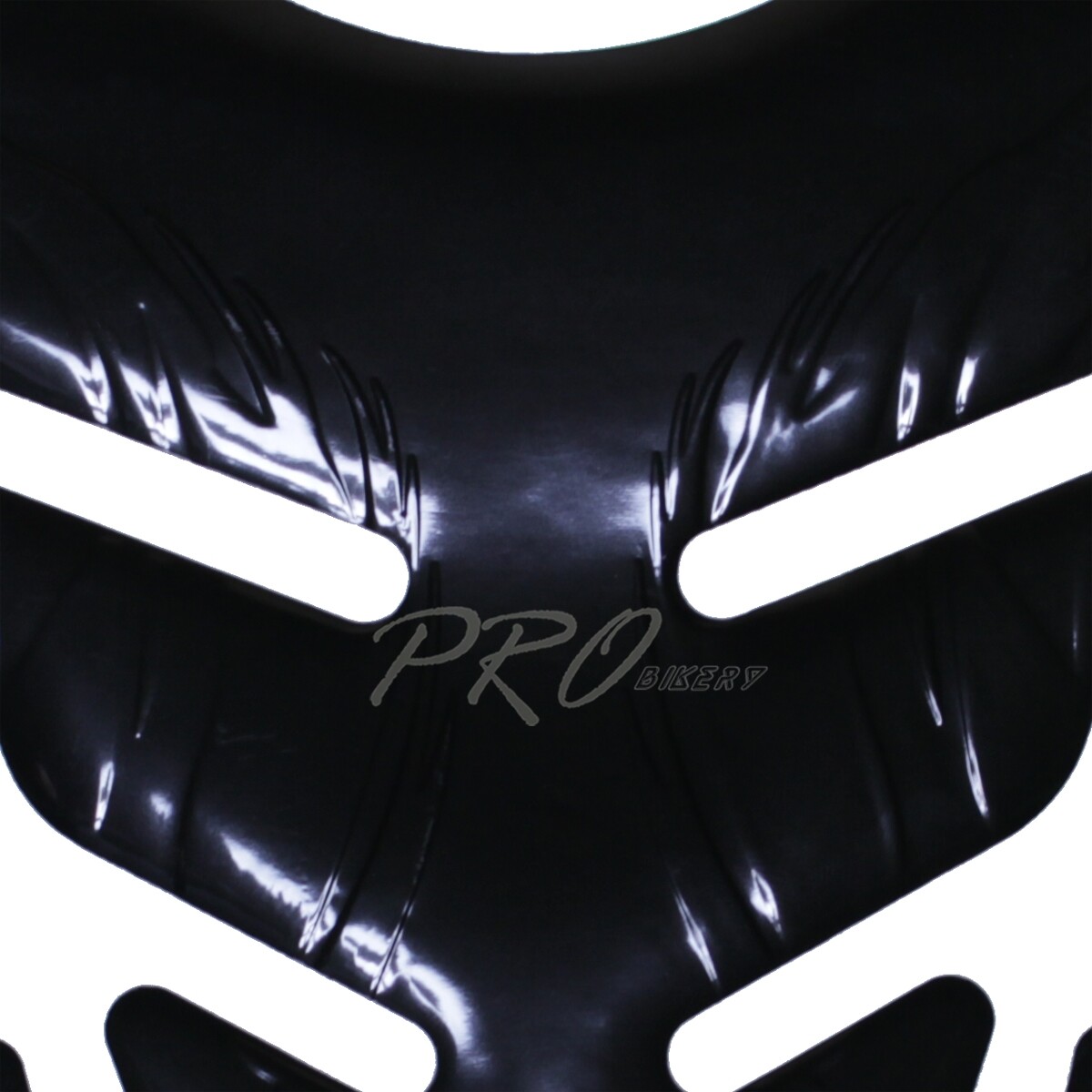 3D Fuel Tank Pad Protector – Green & Black Tribal Fire/Flame Decal – Universal For Bikes